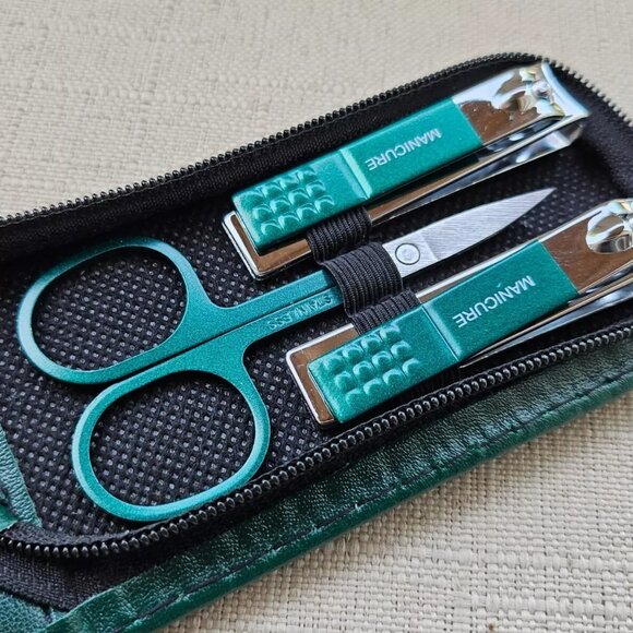 Other - Piece Professional Manicure and Pedicure Tool Set Nail Clippers Cutters Pusher